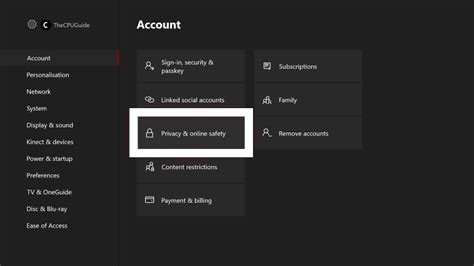How do you change privacy settings on Roblox Xbox?