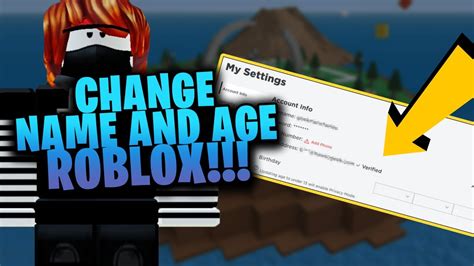 How do you change your age on Roblox Xbox One?