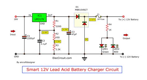 How do you charge a 12V lead acid battery?