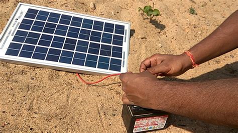How do you charge a solar battery without sun?