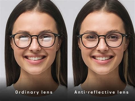 How do you check anti glare lenses?