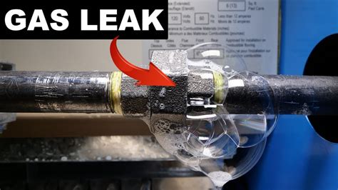 How do you check for LPG gas leakage?