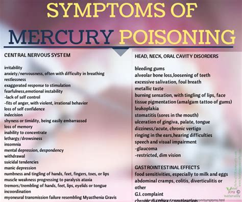 How do you check mercury levels in your body?