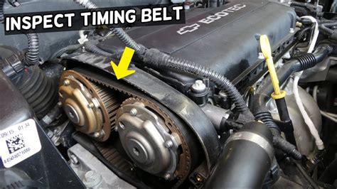 How do you check timing belt tension?