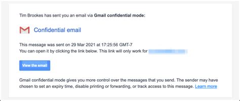 How do you classify a confidential email?