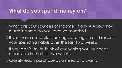 How do you classify spending?