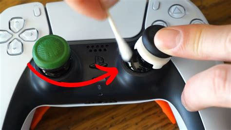 How do you clean a PS5 controller stain?