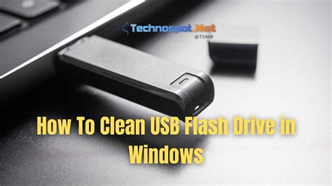 How do you clean a USB with alcohol?
