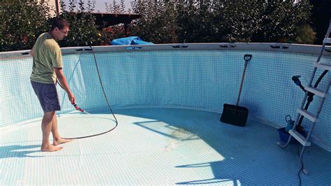 How do you clean a pool that has been sitting for months?