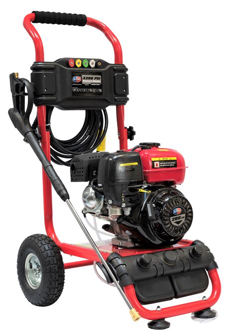 How do you clean a pressure washer?