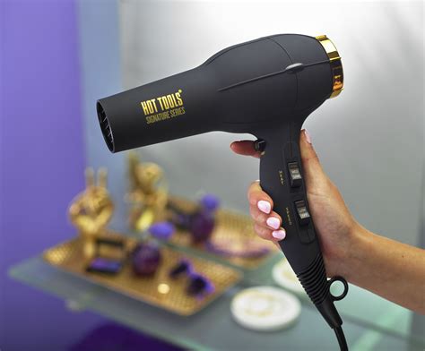 How do you clean a professional hot tools hair dryer?