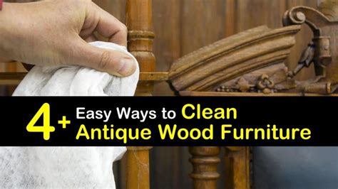 How do you clean dirty waxed furniture?