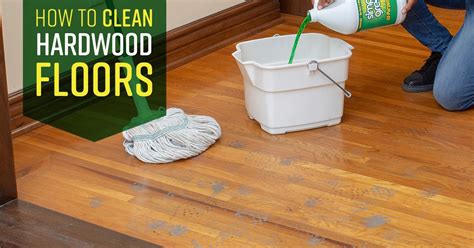 How do you clean floors without leaving residue?