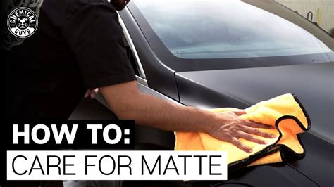 How do you clean matte?