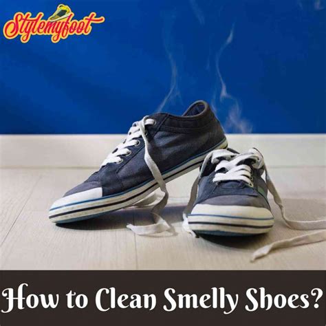 How do you clean stinky shoes?