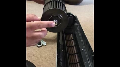 How do you clean the inside of a tower fan?