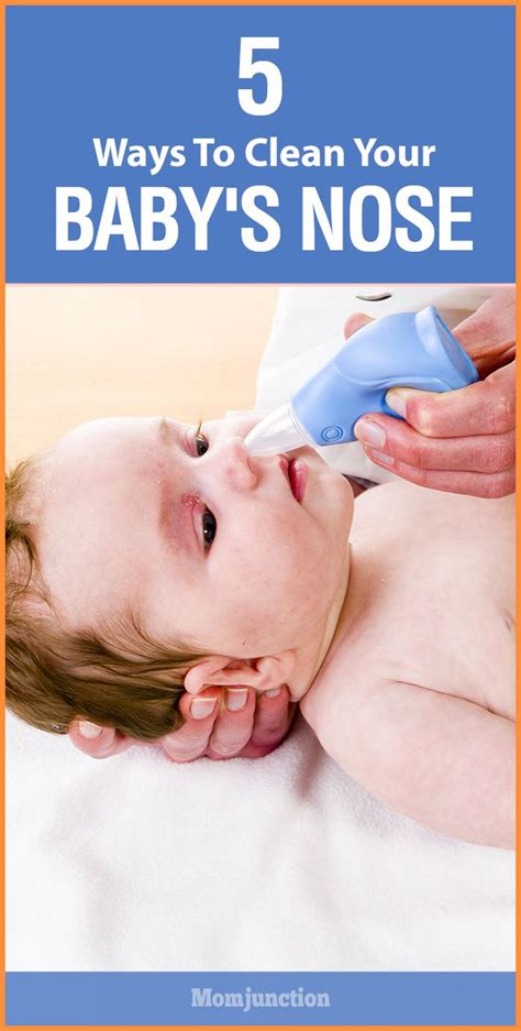 How do you clear a baby's stuffy nose?