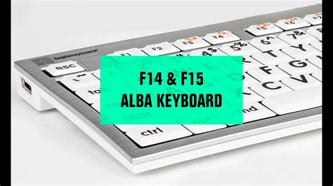 How do you click F14 on a keyboard?