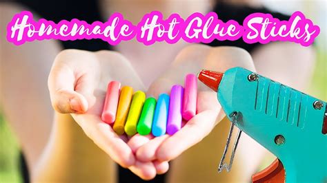 How do you color clear hot glue?