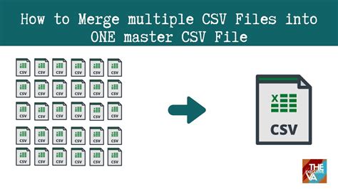 How do you combine several CSV files?