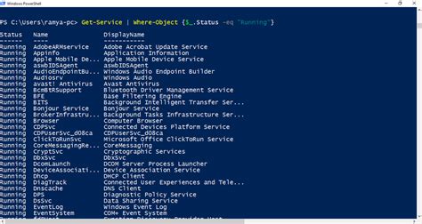 How do you combine two commands in PowerShell?