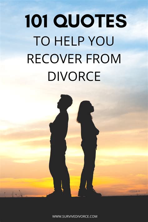 How do you comfort a divorced man?