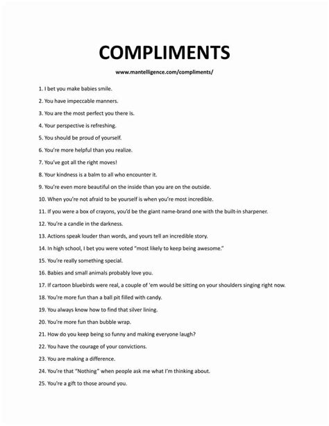 How do you compliment deeply?