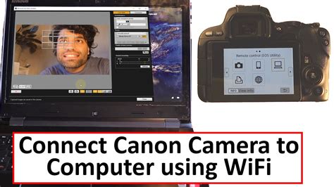 How do you connect a camera to a computer?