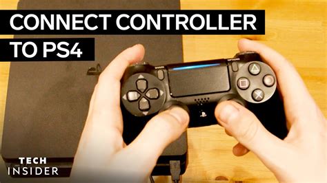 How do you connect a non original PS4 controller?