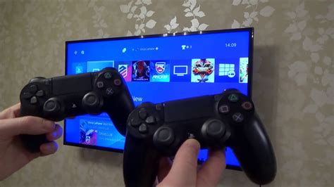 How do you connect two PS4?