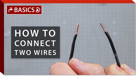 How do you connect wires together?