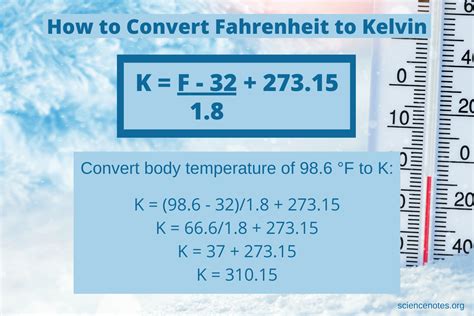 How do you convert Fahrenheit to Kelvin formula?