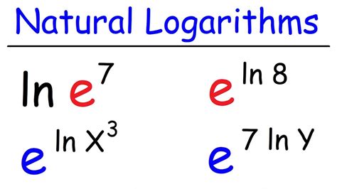 How do you convert log to ln?