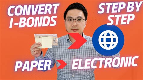 How do you convert paper I bonds to electronic form?