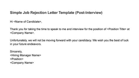 How do you convince a hiring manager to hire you after rejection?