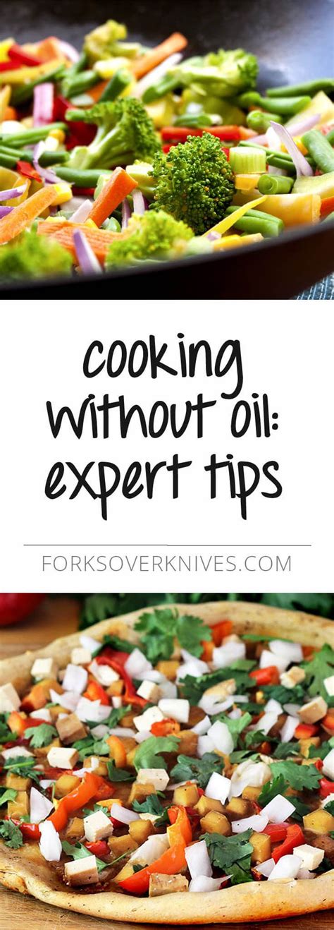 How do you cook without oil everywhere?