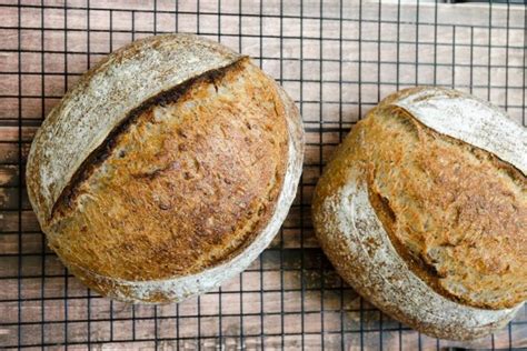 How do you cool bread after baking?