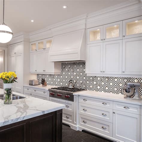 How do you coordinate countertops and backsplash?