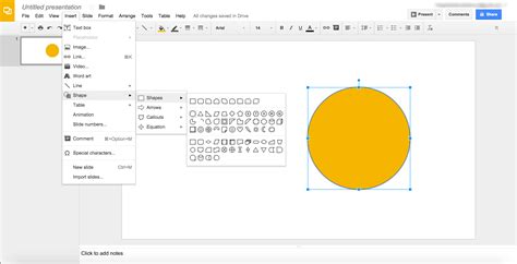 How do you create a custom shape in Google Docs?