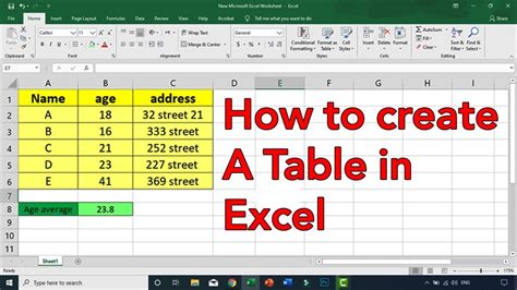 How do you create a lookup table?