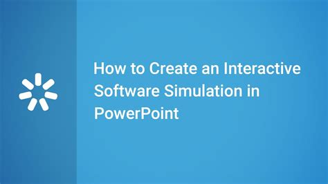 How do you create a simulation in PowerPoint?