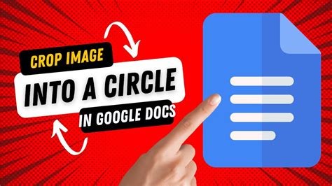 How do you crop a picture into a circle in Google Slides?