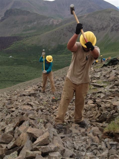 How do you crush rocks easily?