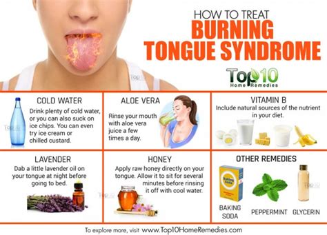 How do you cure a sour tongue?