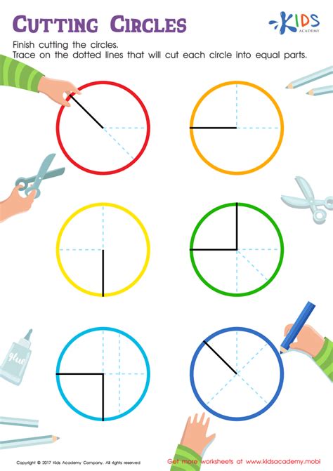 How do you cut a circle for kids?