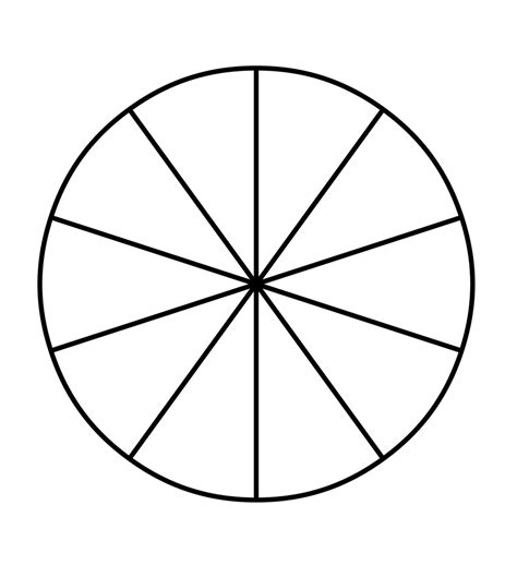 How do you cut a circle into two?
