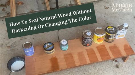 How do you darken wood naturally?