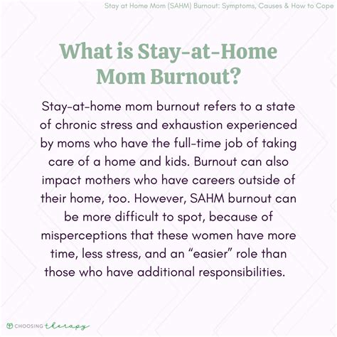 How do you deal with SAHM burnout?