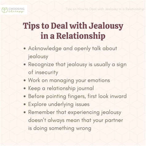 How do you deal with a person who is jealous of you?