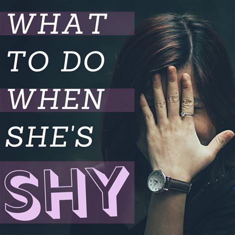 How do you deal with a shy friend?